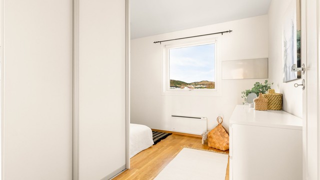 Her har man gode oppbevaringsmuligheter.