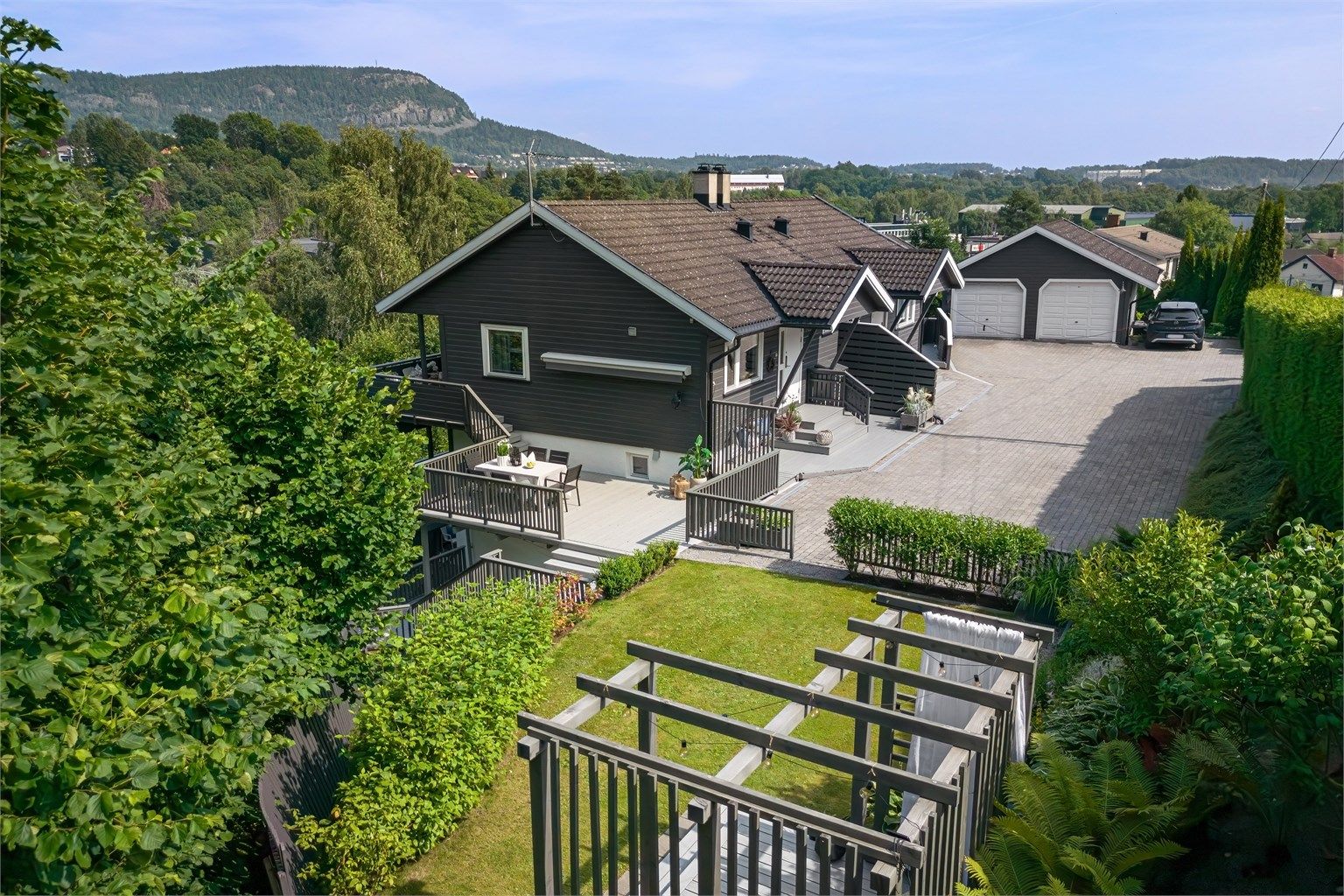 Området er spesielt attraktivt for barnefamilier, med flere gode barnehager og skoler innen kort gang- og sykkelavstand