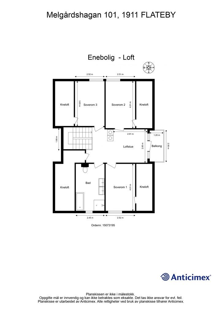 Plantegning 2.etasje
