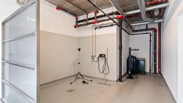 Felles plass for vasking av sykler