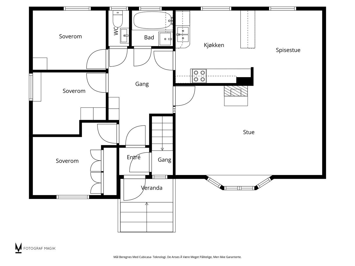 Plantegning 1. etasje