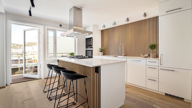 Delikat oppusset 2-roms leilighet i toppetasjen (5. etasje).
Foto: Stine Prøitz Jørgensen
