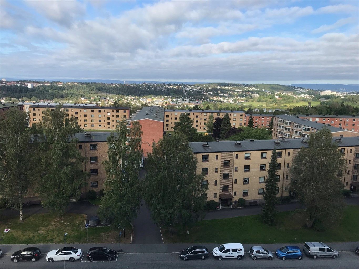 Her bor du høyt og fritt. Selgers private bilder.