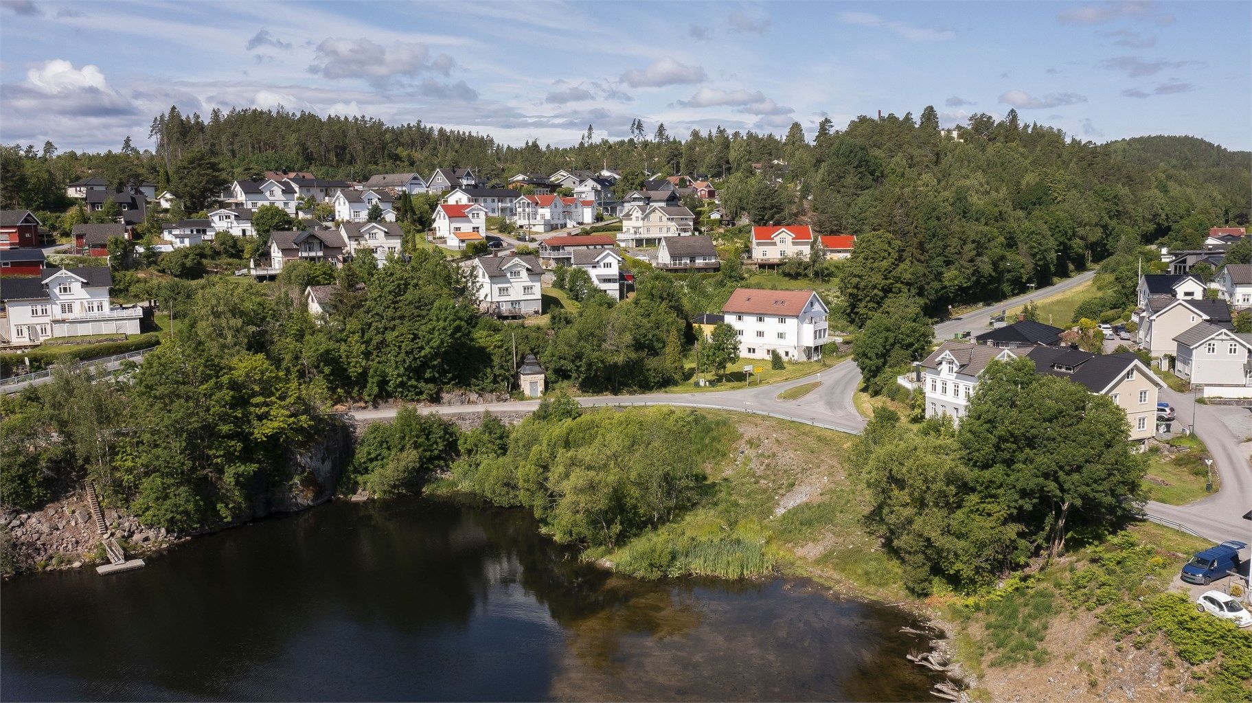 Sentral beliggenhet på Skotfoss! Foto: Danny Twang. 