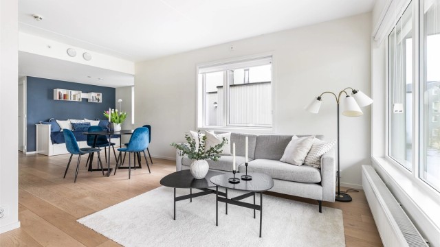 Velkommen til Helgerødgata 10! Leiligheten presenteres av Krogsveen.
Fotograf; Børge Oppegård.