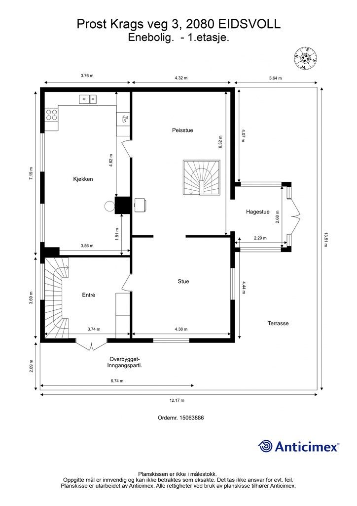 Plantegning 1.etasje