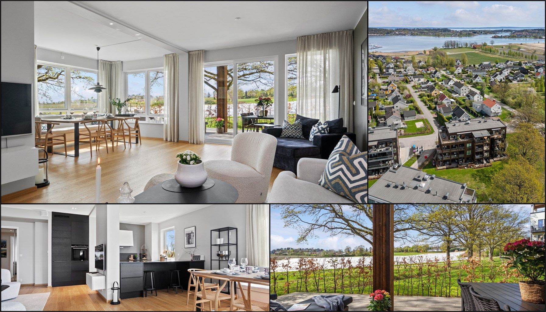 Holmenveien 22A er en stilfull, luftig og innbydende selveierleilighet fra 2021 i første etasje.