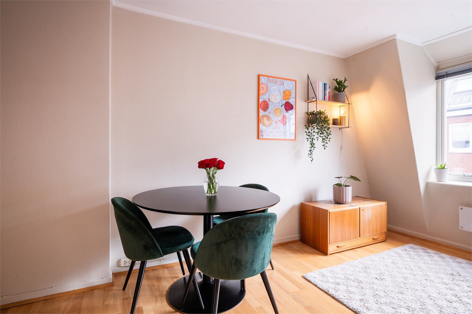 Naturlig plass til spisebord