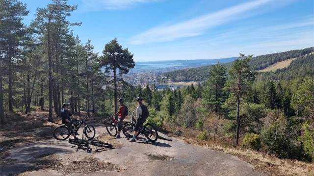 Årvollåsen er et eldorado for sykkelentusiaster