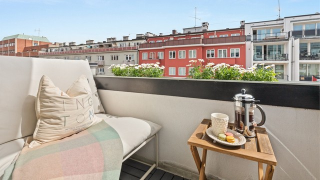 Din egen lille oase over bygatene – et perfekt sted for morgenkaffen, en god bok eller sene sommerkvelder med utsikt over Majorstuen.