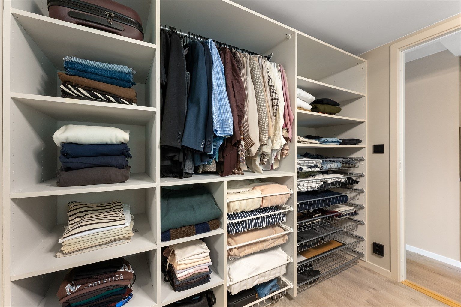 Garderobe på soverommet