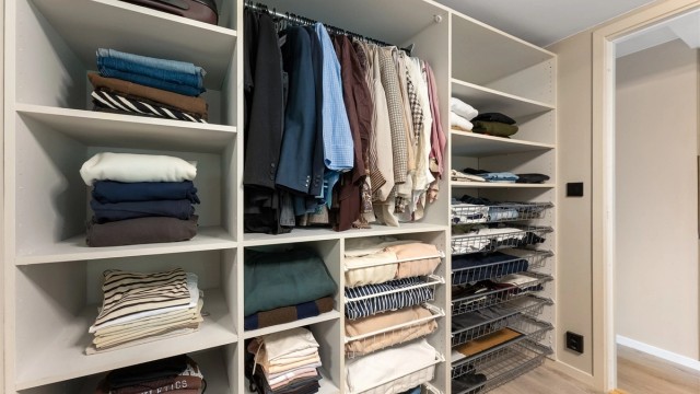 Garderobe på soverommet