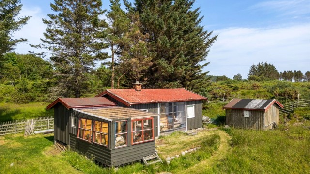 Sagaveien 19 har gode lagringsmuligheter og stort potensiale.