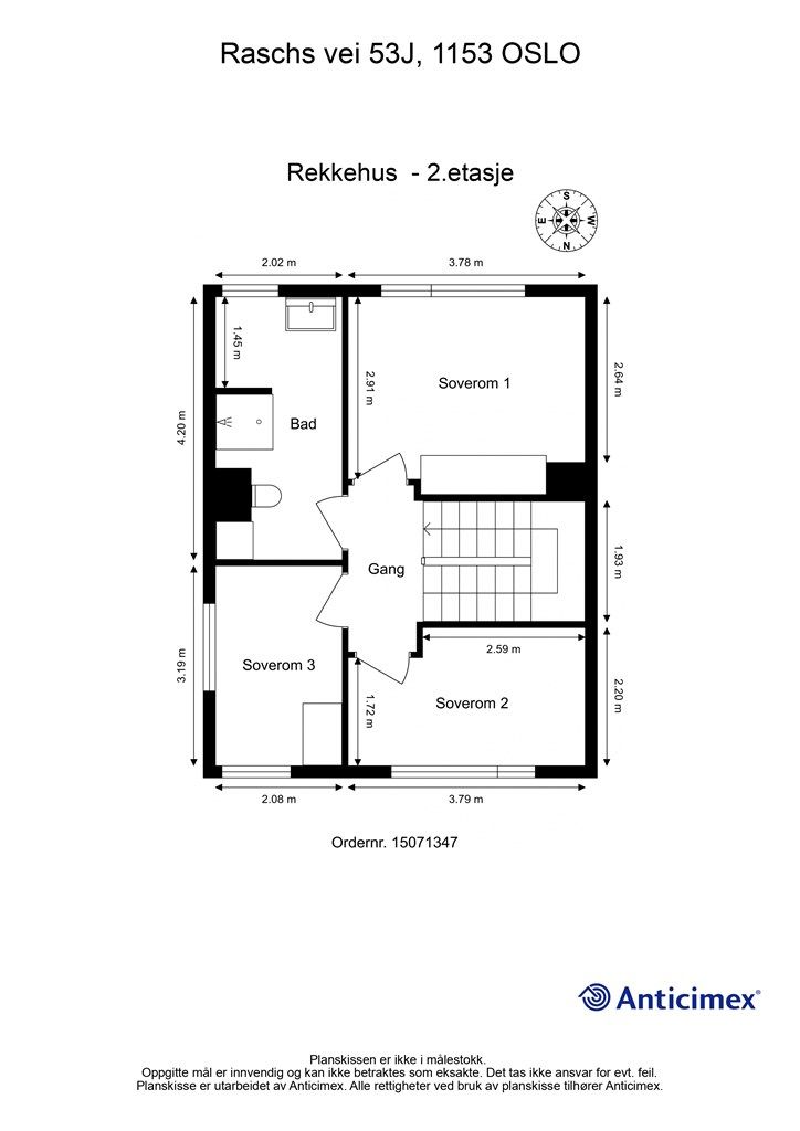 Plantegning 2.etasje 