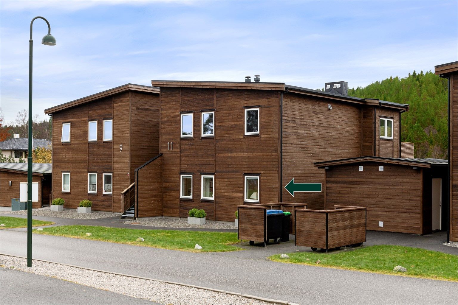 Rolig og etablert boligområde på Dalsida, med kort vei til skole, barnehage, dagligvare og buss. Foto Stian Wiik