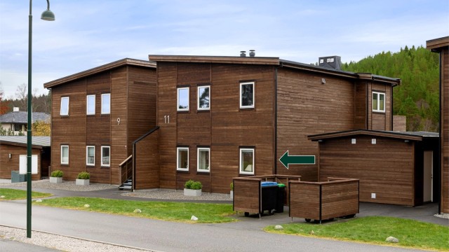 Rolig og etablert boligområde på Dalsida, med kort vei til skole, barnehage, dagligvare og buss. Foto Stian Wiik