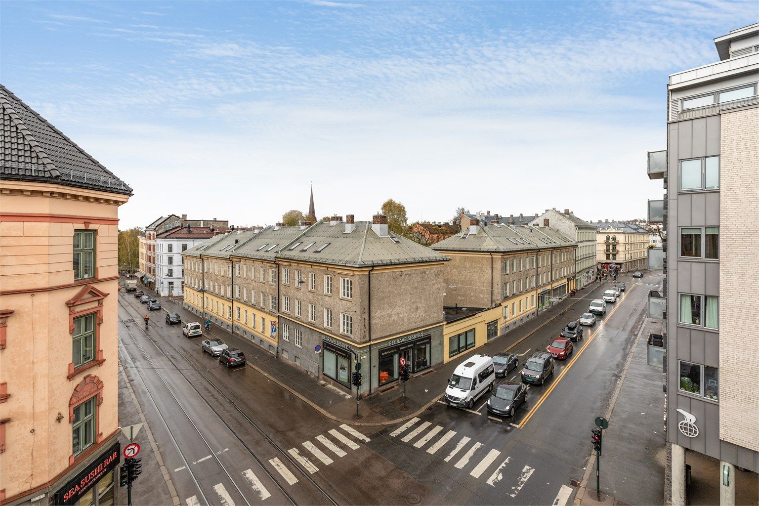 Utsikt fra stuevinduet.