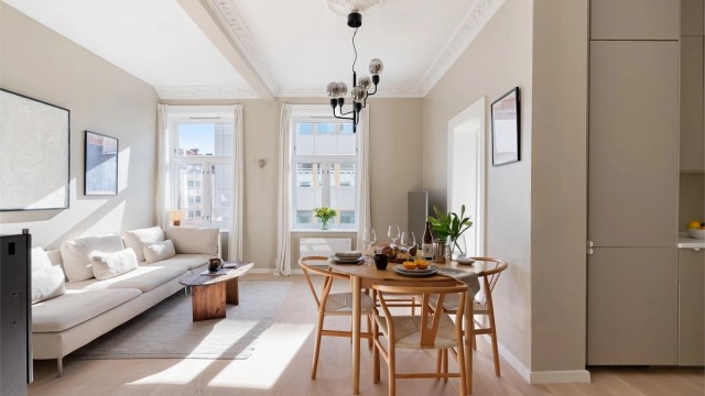 Velkommen til Stockholmgata 22 B! Presentert av Sara Marie Zachariassen v/ Krogsveen Eiendomsmegling. Foto: Chris Borowiak.