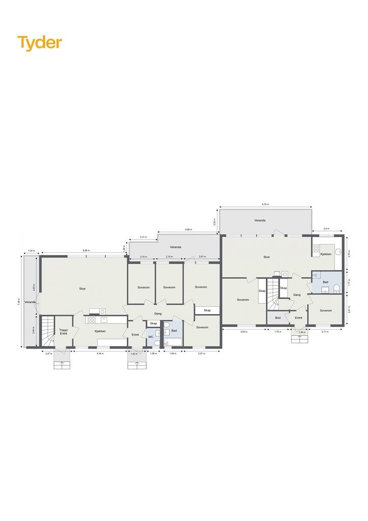 Plantegning 1. etasje