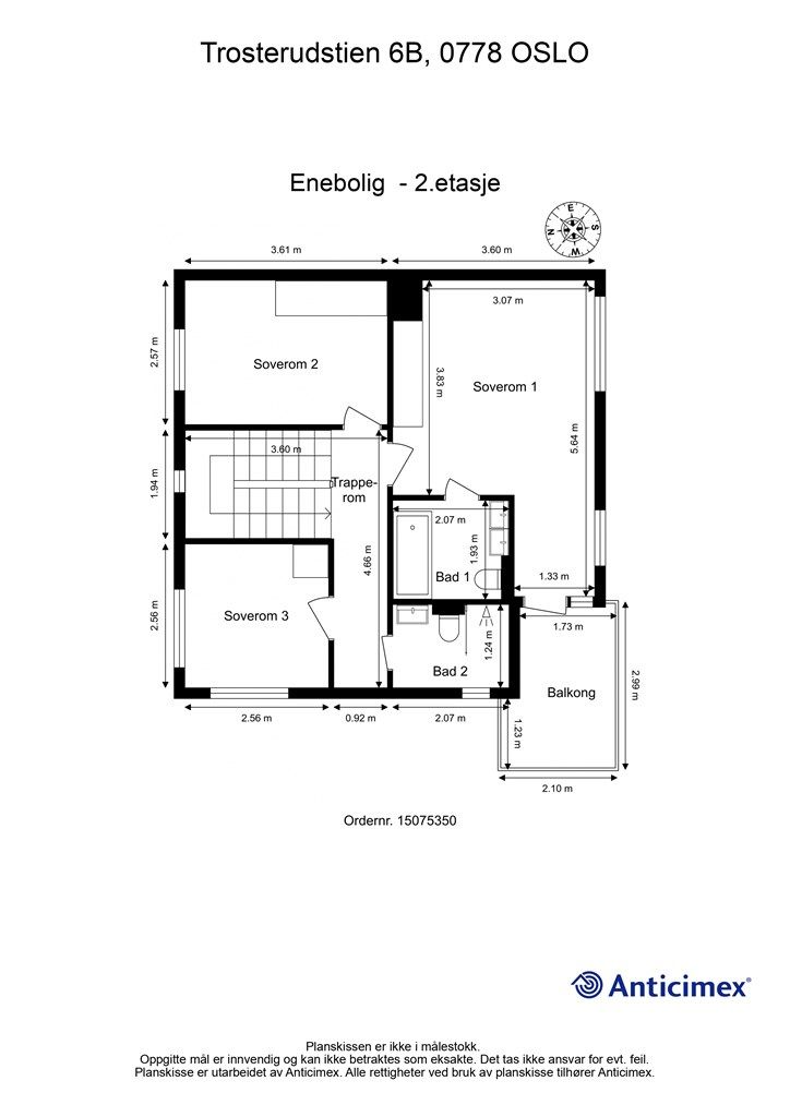 Plantegning - 2.etasje