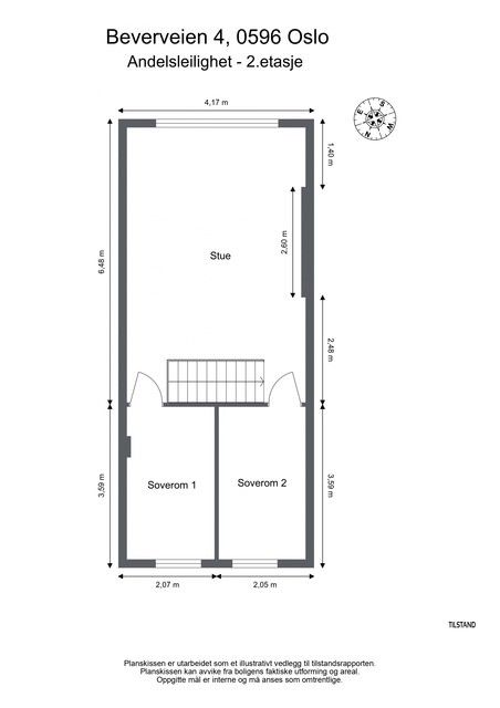 Plantegning - 2.etasje
