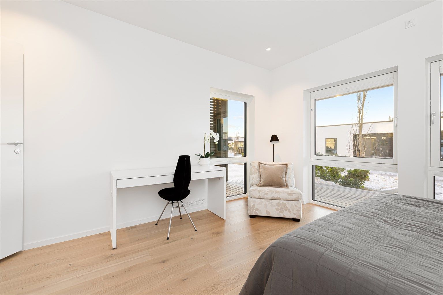 Soverom i underetasjen