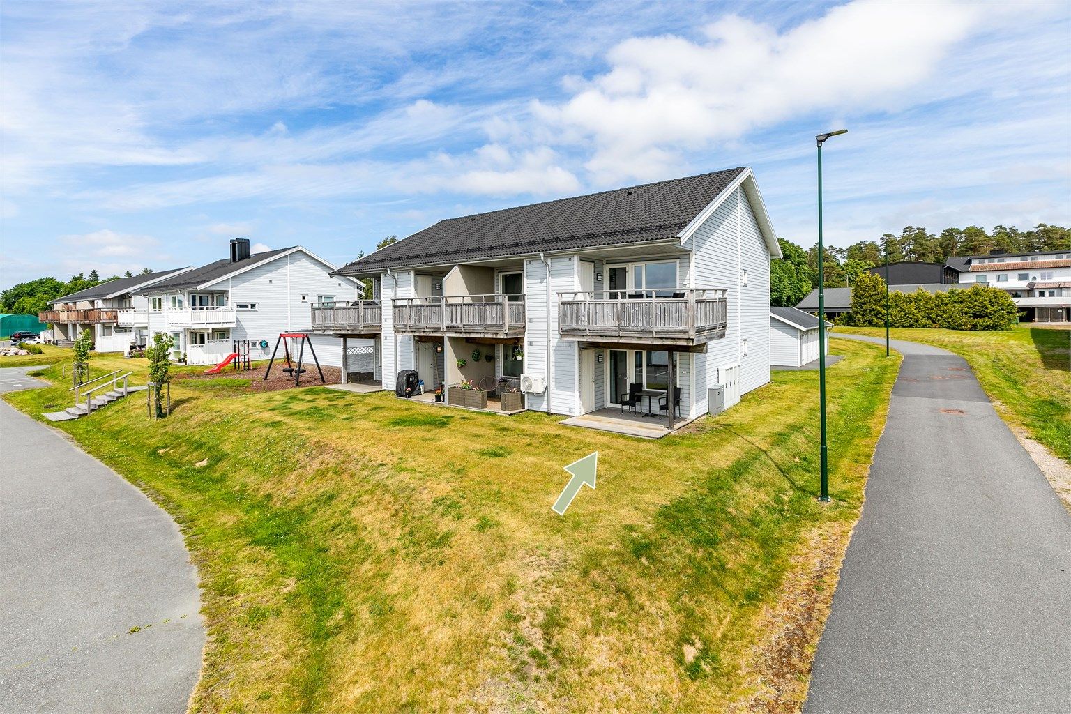 Vårliveien 23G - presenteres av Krogsveen. 
Fotograf; Børge Oppegård.