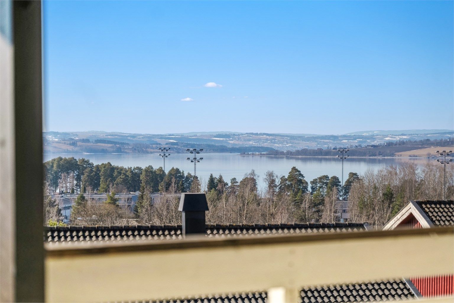 Utsikt fra balkongen 