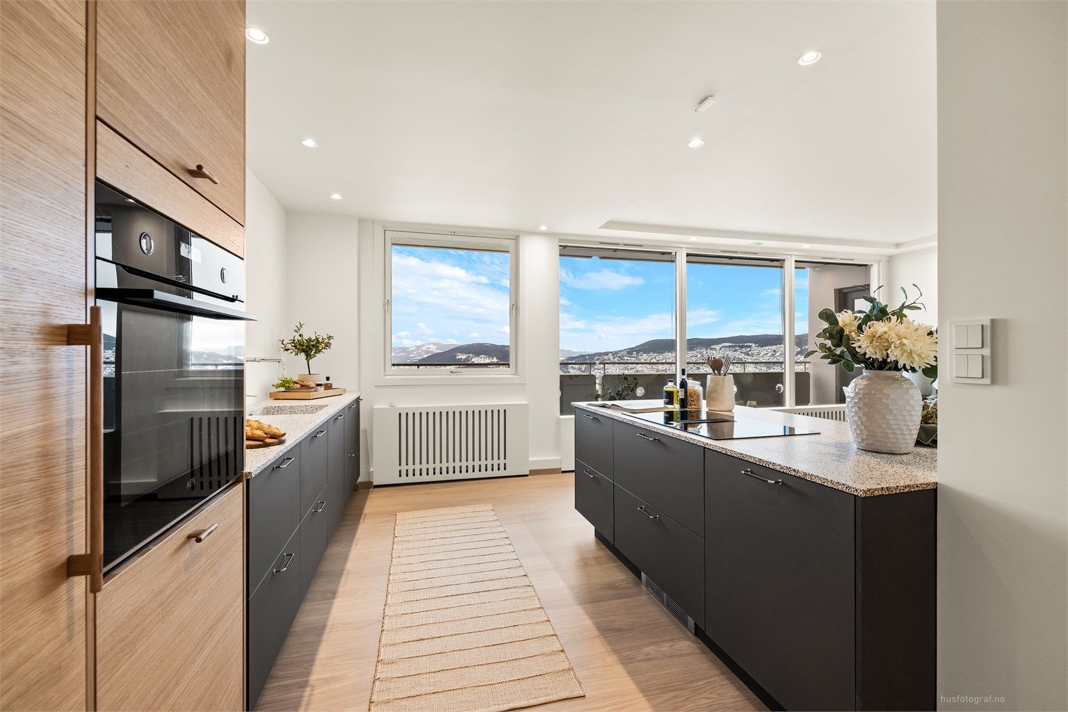 Leiligheten er nyoppusset og ubrukt, klar for umiddelbar innflytting.
Foto: Haiman Askari