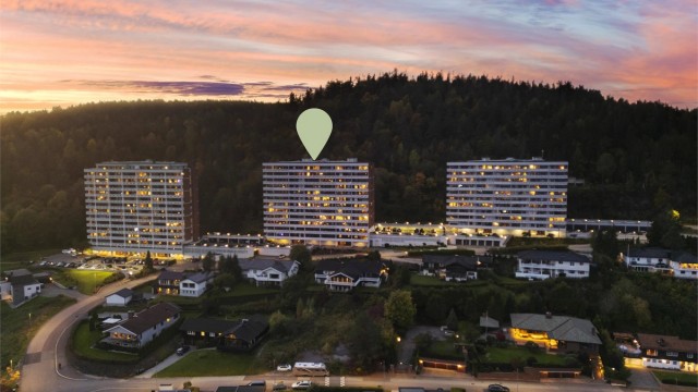 Stille og rolige omgivelser i nærområdet, likevel kort avstand til Drammen sentrum.