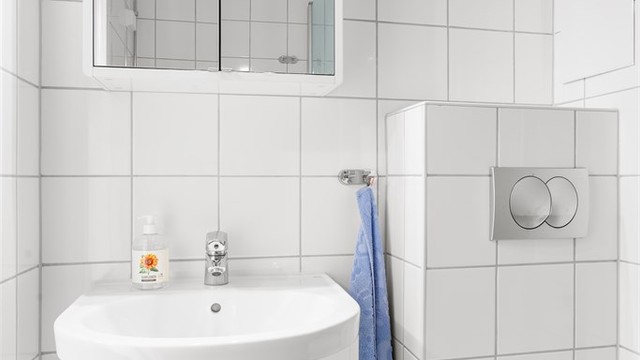 Badet ble renovert i ca. 2014.