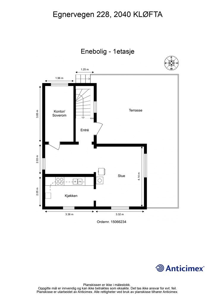 Plantegning 1.etasje 
