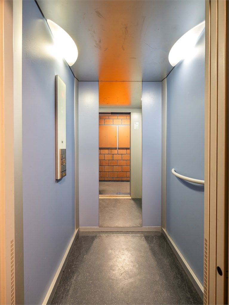 Trappefri tilgang direkte fra garasjeplan når man bruker heisen