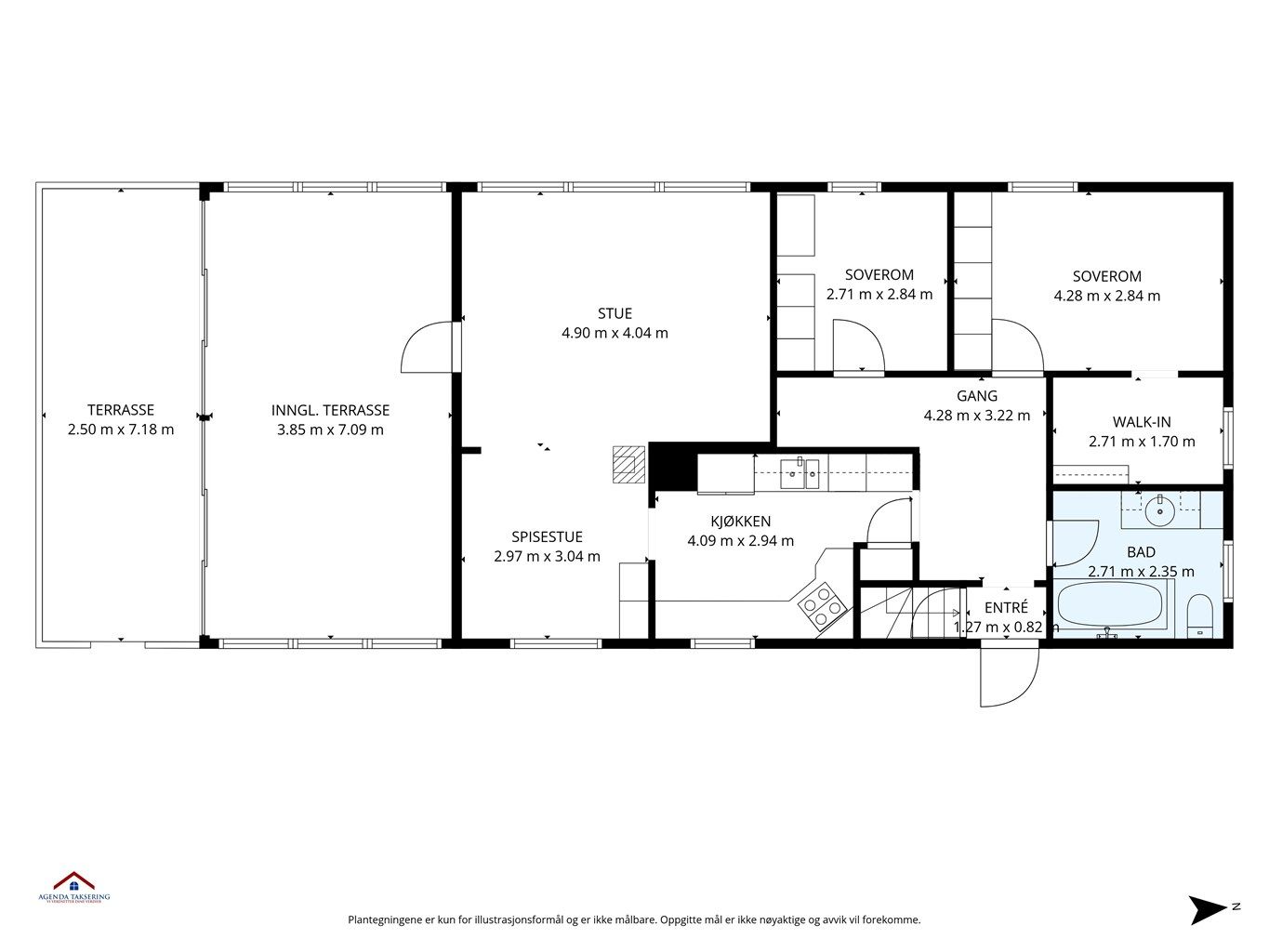Plantegning 1. etasje