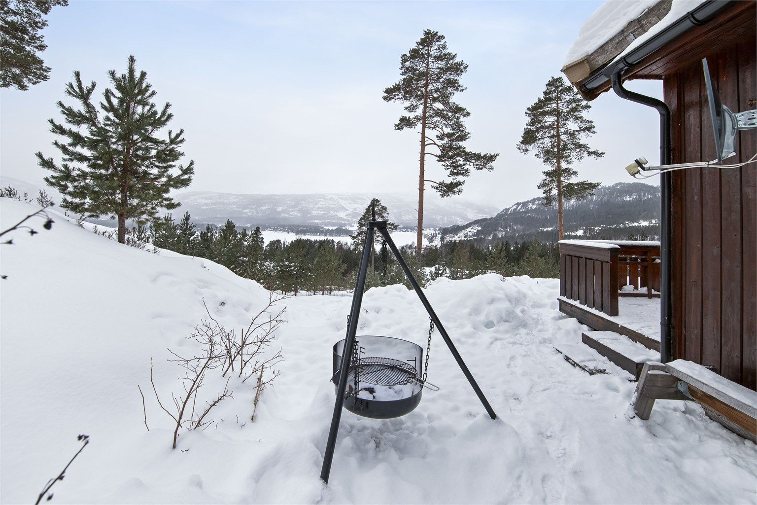 Bålpanne plass om vinteren