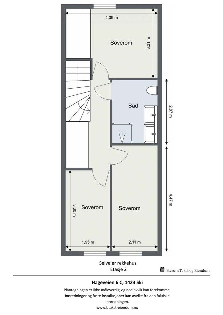 Plantegning 2. etasje