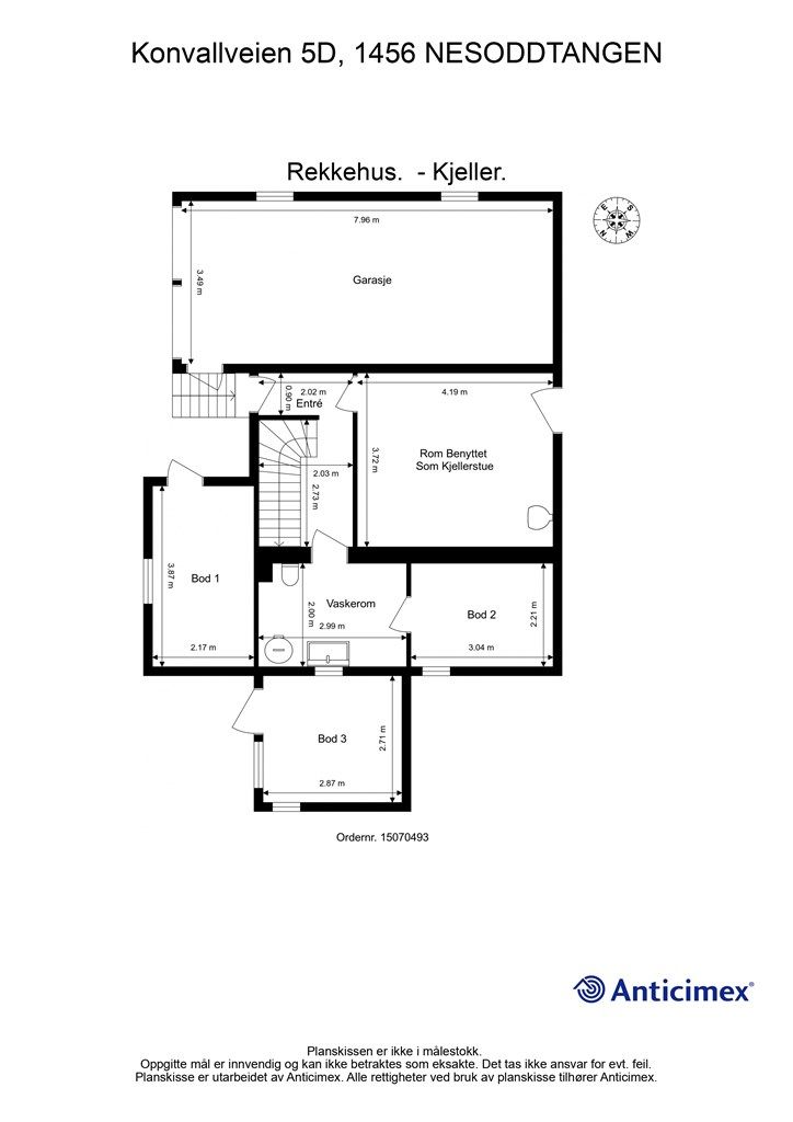 Plantegning u. etasje