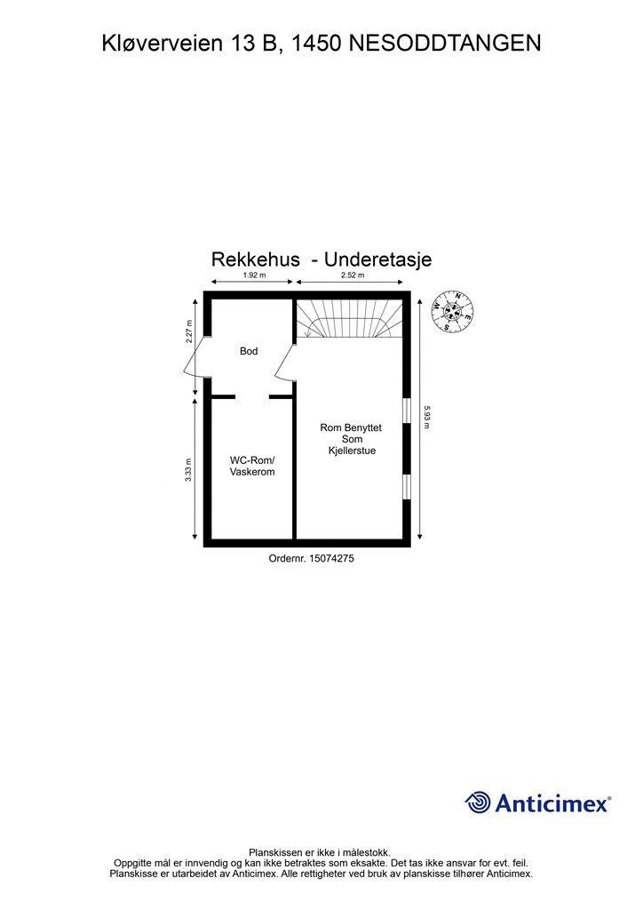 Plantegning u.etasje