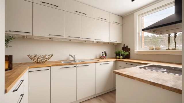 Legg merke til den gode lagringsplassen.