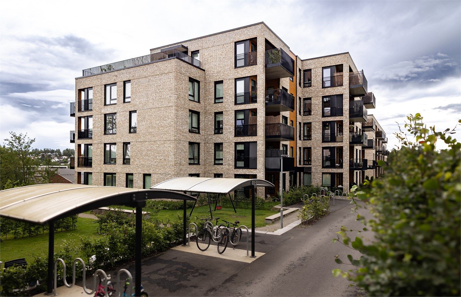 Flotte fellesarealer i sameiet.