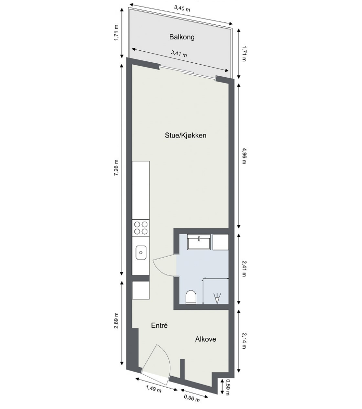 Plantegning 12 etasje