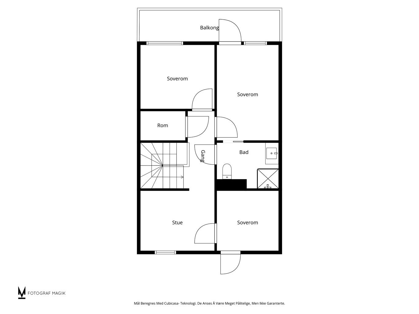 Plantegning 2. etasje