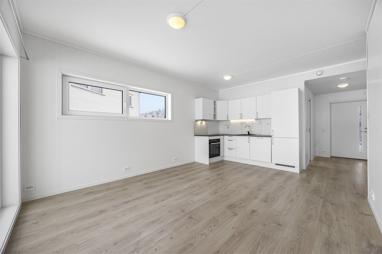 Arealeffektiv leilighet med praktiske løsninger.