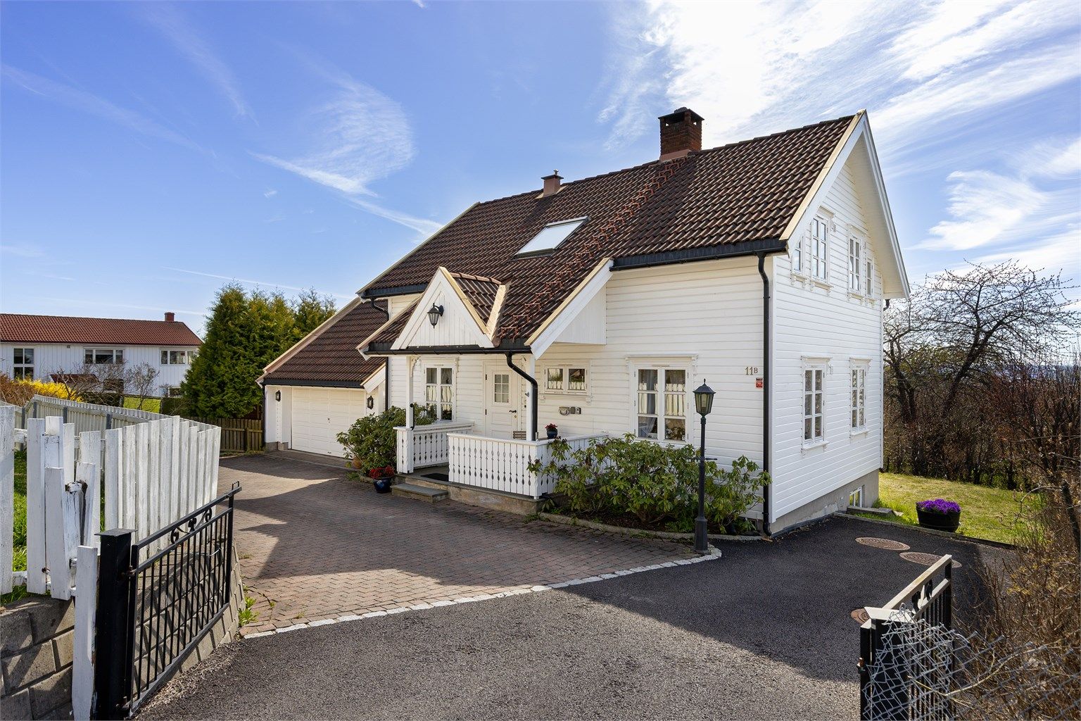 Velkommen til Kastanjeveien 11B! Foto: Petter Tanum/Tanum foto