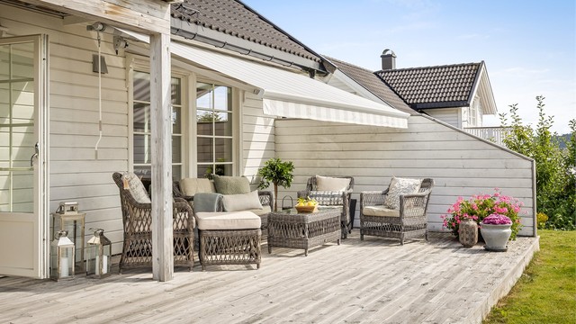 Her er det rikelig med plass for både avslapning og sosiale sammenkomster.