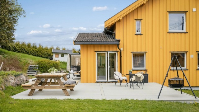 Enebolig beliggende i attraktivt boligområde med kun 300m til barneskole
Fotograf: Stine Prøitz Jørgensen