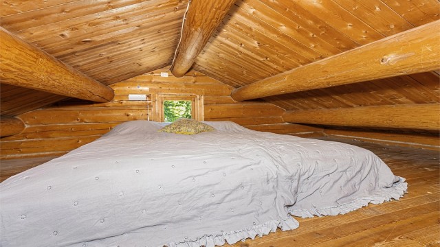 Hems med plass til dobbeltseng gir ekstra soveplasser og utnytter arealet godt