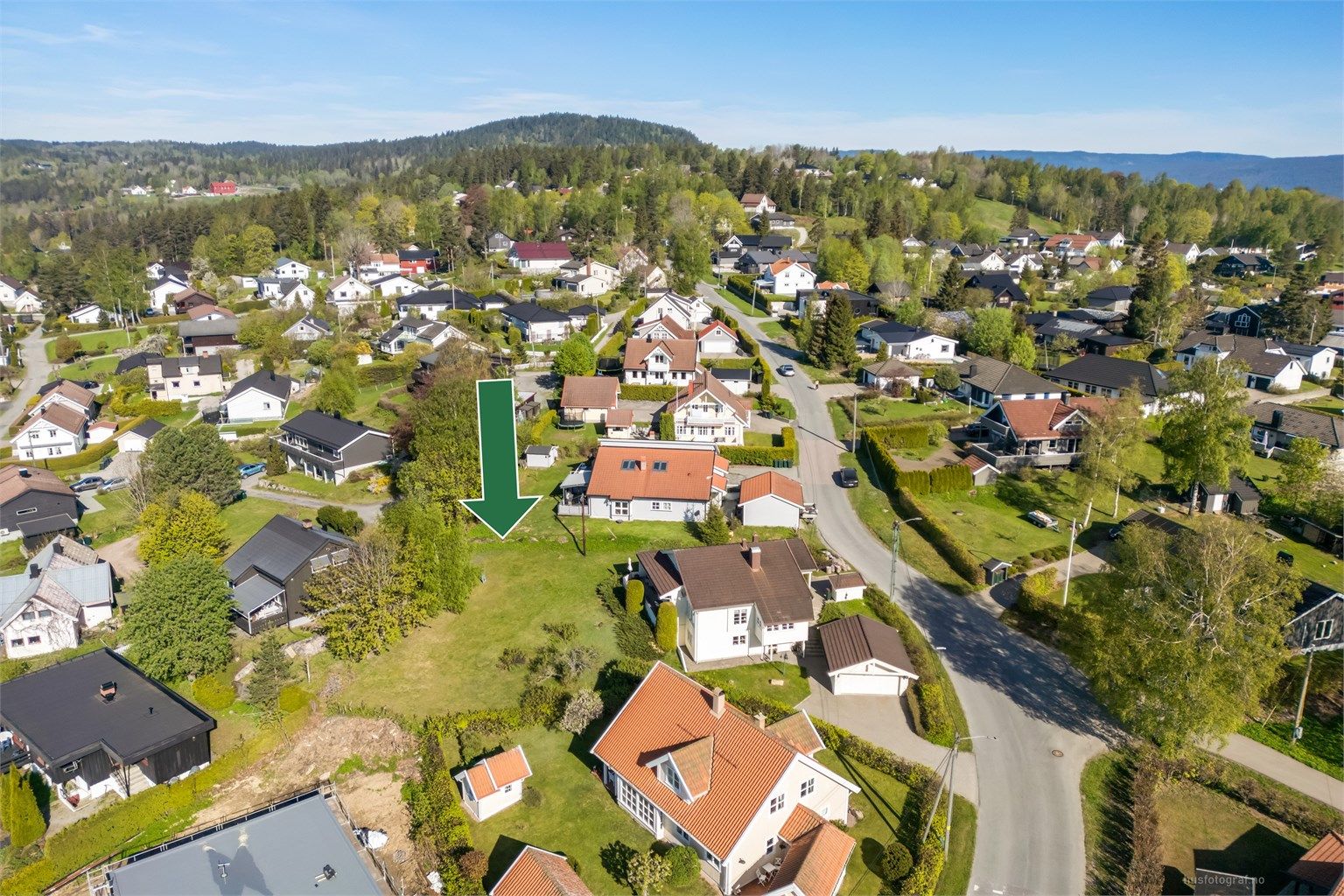 Maksimal tillatt utnyttelse skal ikke overstige 30% BYA iht. kommuneplanen. Foto: Haiman Askari/Knipzet AS