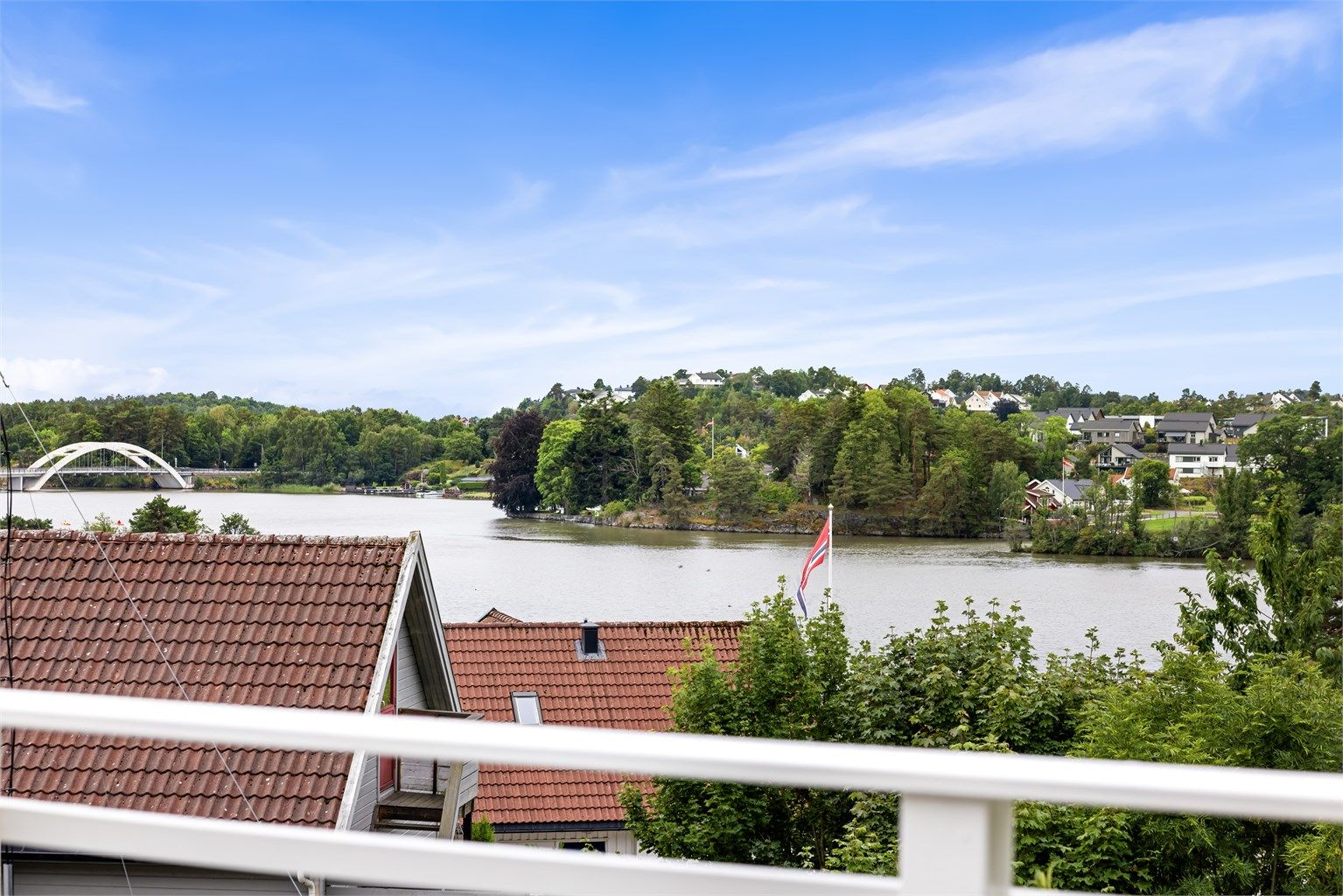 Flott utsikt mot Nidelva