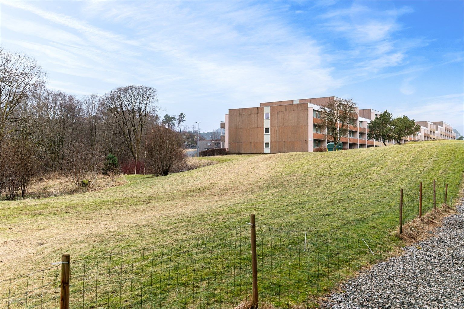 - Utsikt fra terrassen -